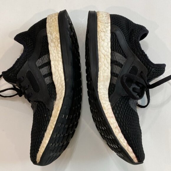 Adidas Pureboost Running Shoe Black Size 6 - Picture 10 of 12